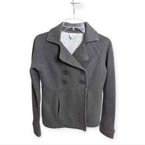 Gap gray sweatshirt short peacoat